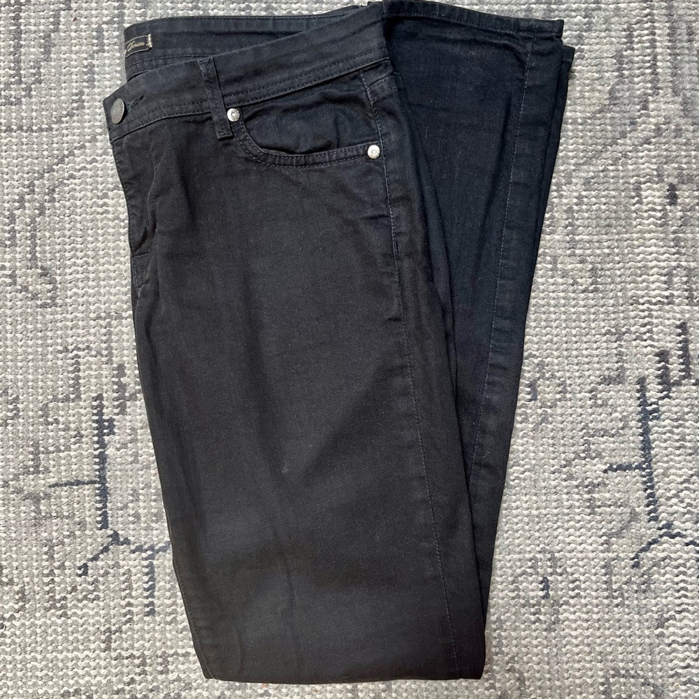 Women’s Fidelity Denim Black skinny jeans size 30 (LIKE NEW CONDITION)